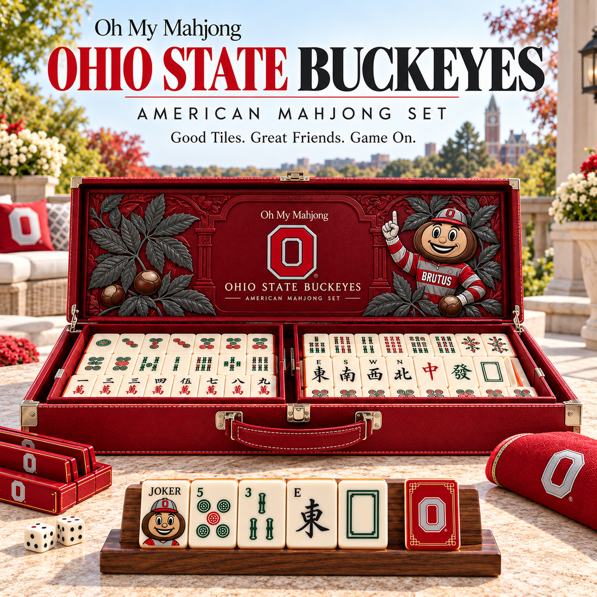 OSB Premium Mahjong Set Signature NHVH