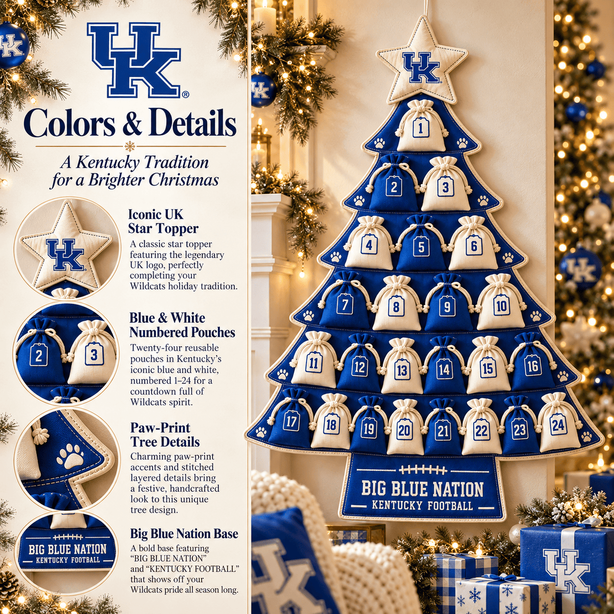 Premium KWC Christmas Tree Countdown Calendar TNSM
