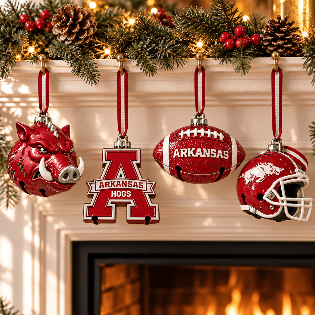 Premium AKR Christmas Bell Ornament TTMH
