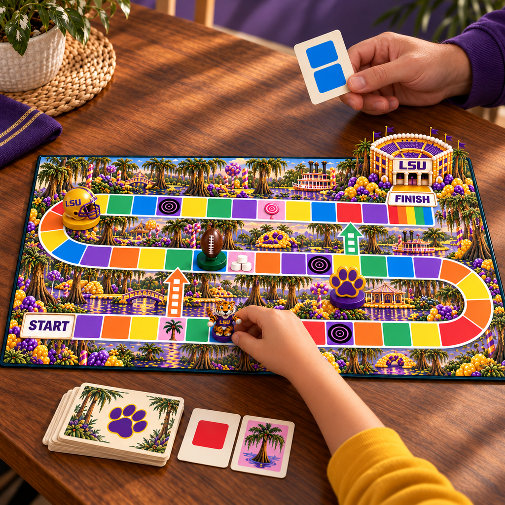 LSUT Premium Candy Land Board Game NHVH