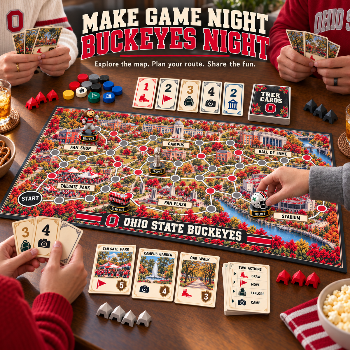 OSB Premium Trekking Adventure Board Game NHVH