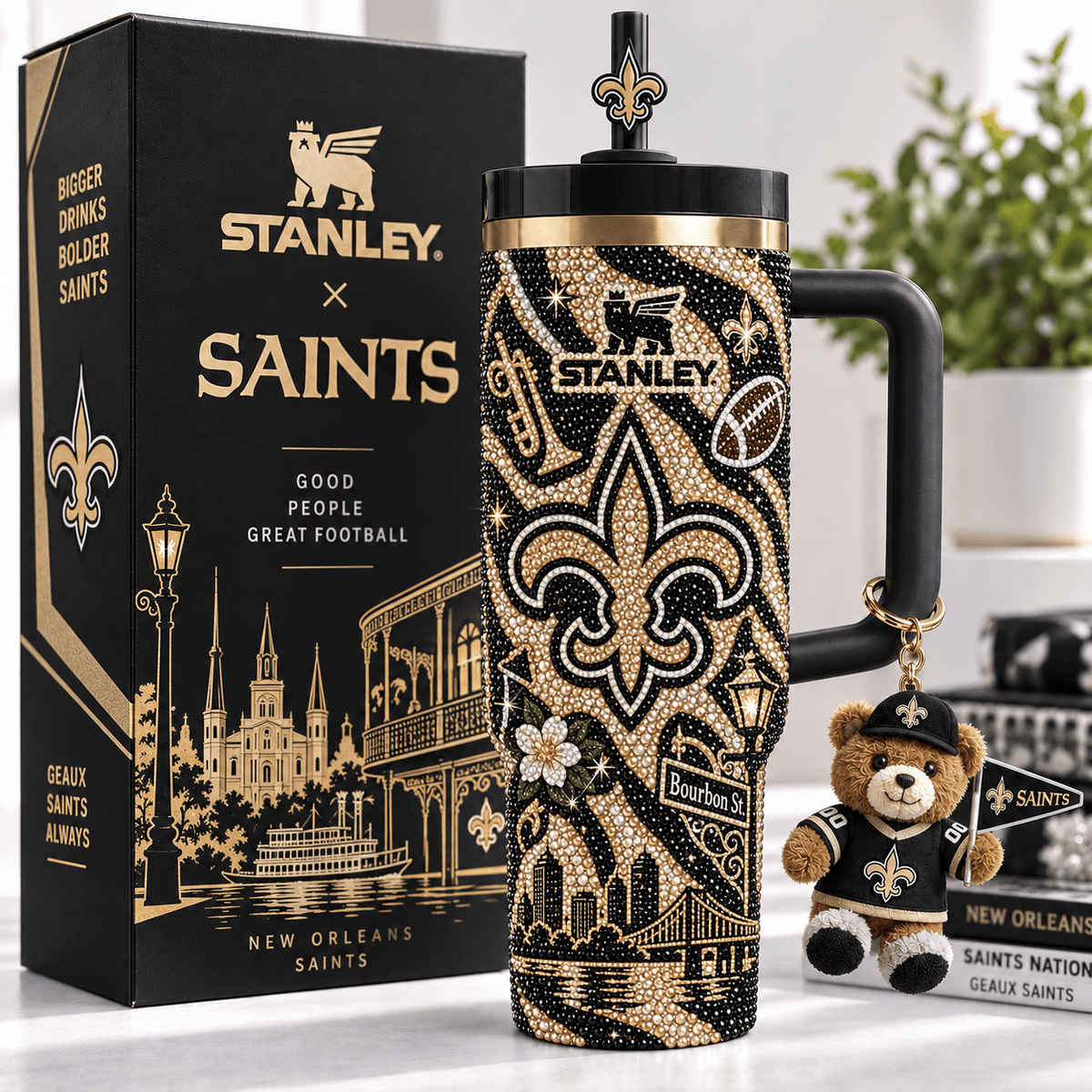 NOS 40oz Tumbler With Handle TTNL