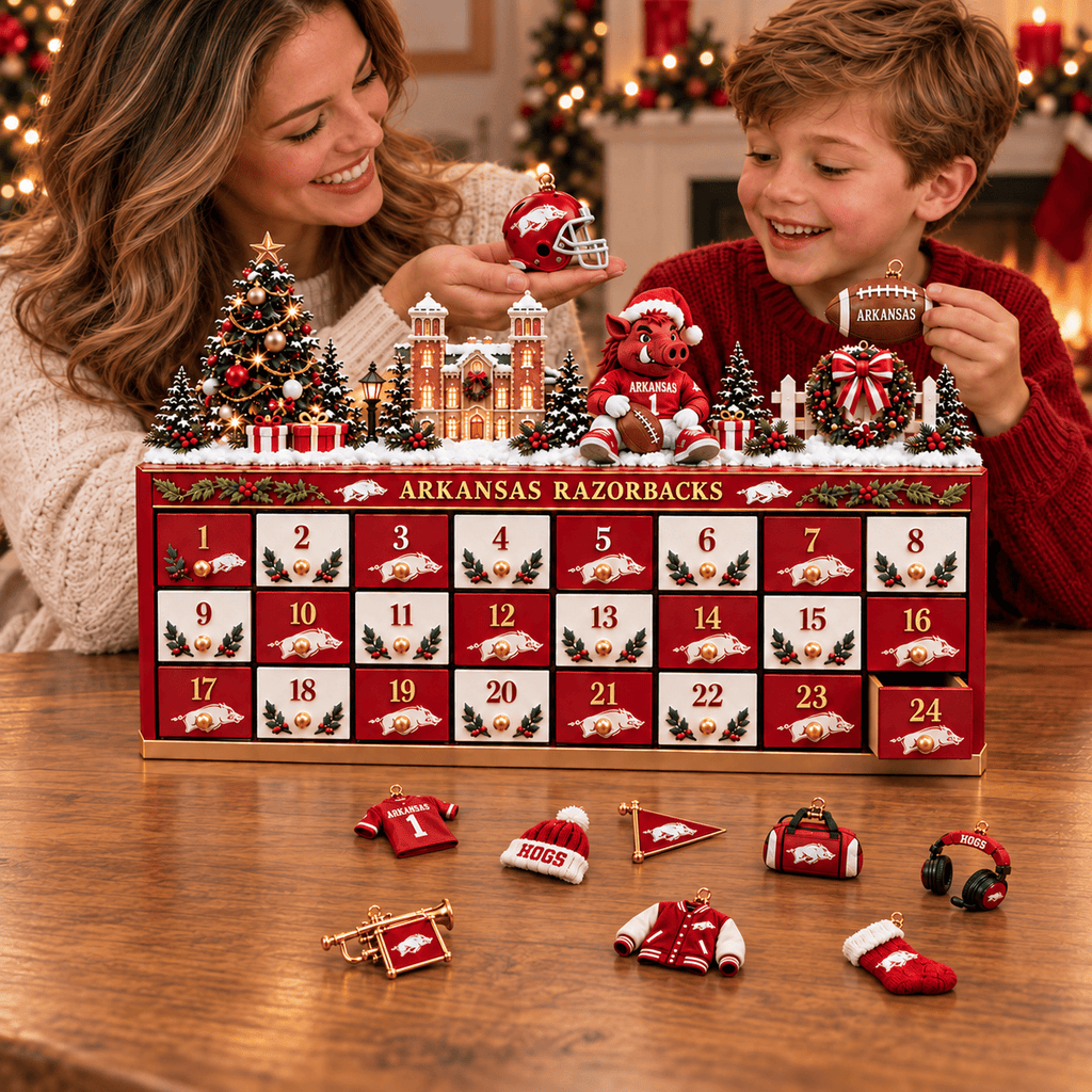 Premium AKR Christmas Wooden Advent Calendar TTMH