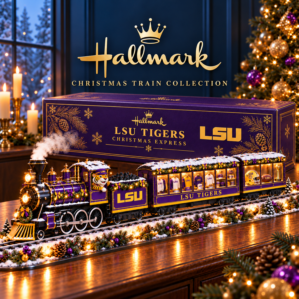 LSU Illuminated Christmas Express Train DNBN