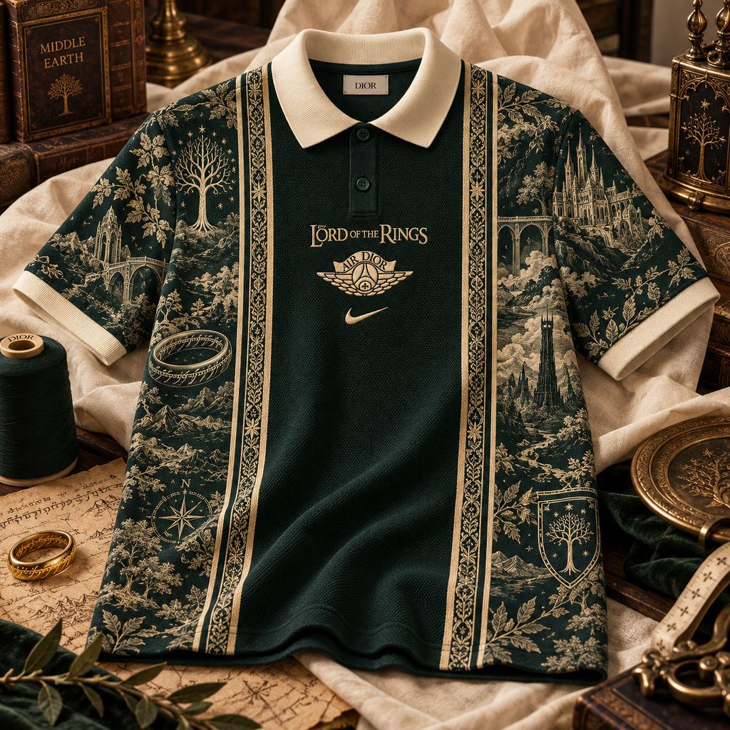 LOTR PREMIUM VINTAGE POLO SHIRT LNTH