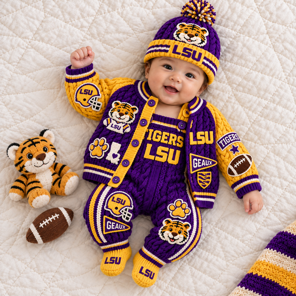 Premium LSU Knit Outfit Set TTMH