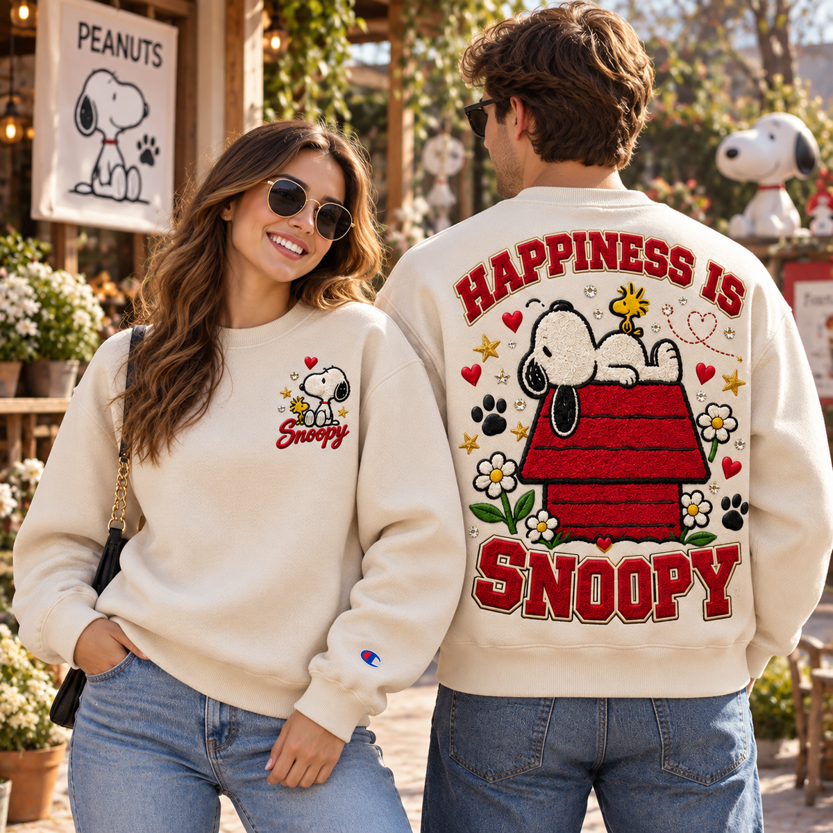 SPNY Premium Embroidered Crewneck Sweatshirt BMD