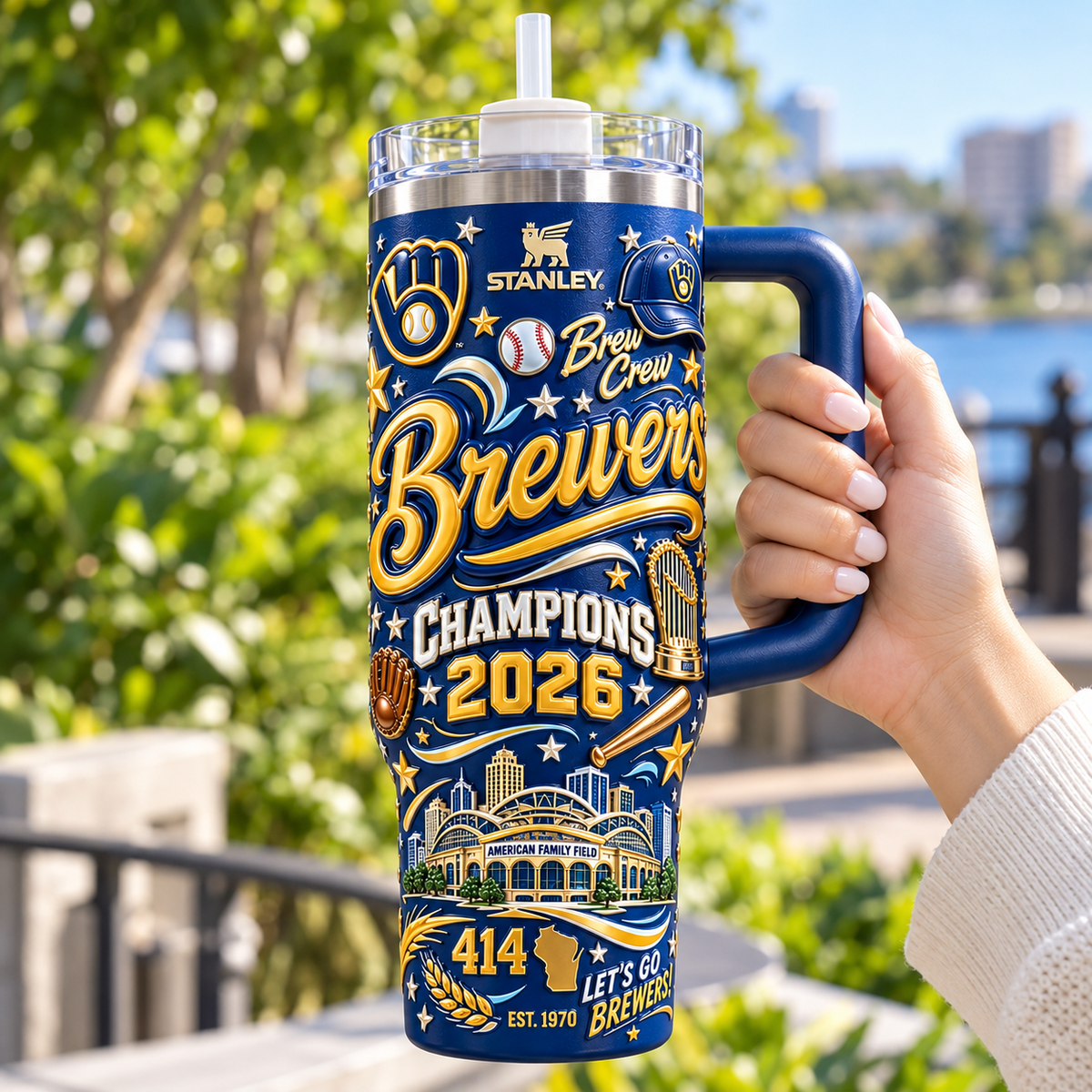 MLKB 40oz Tumbler With Handle HTTT