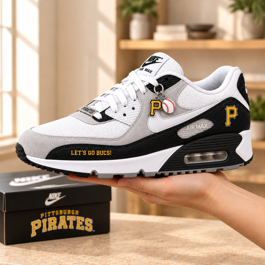 Pittsburgh Pirates Premium Low-Top Sneakers