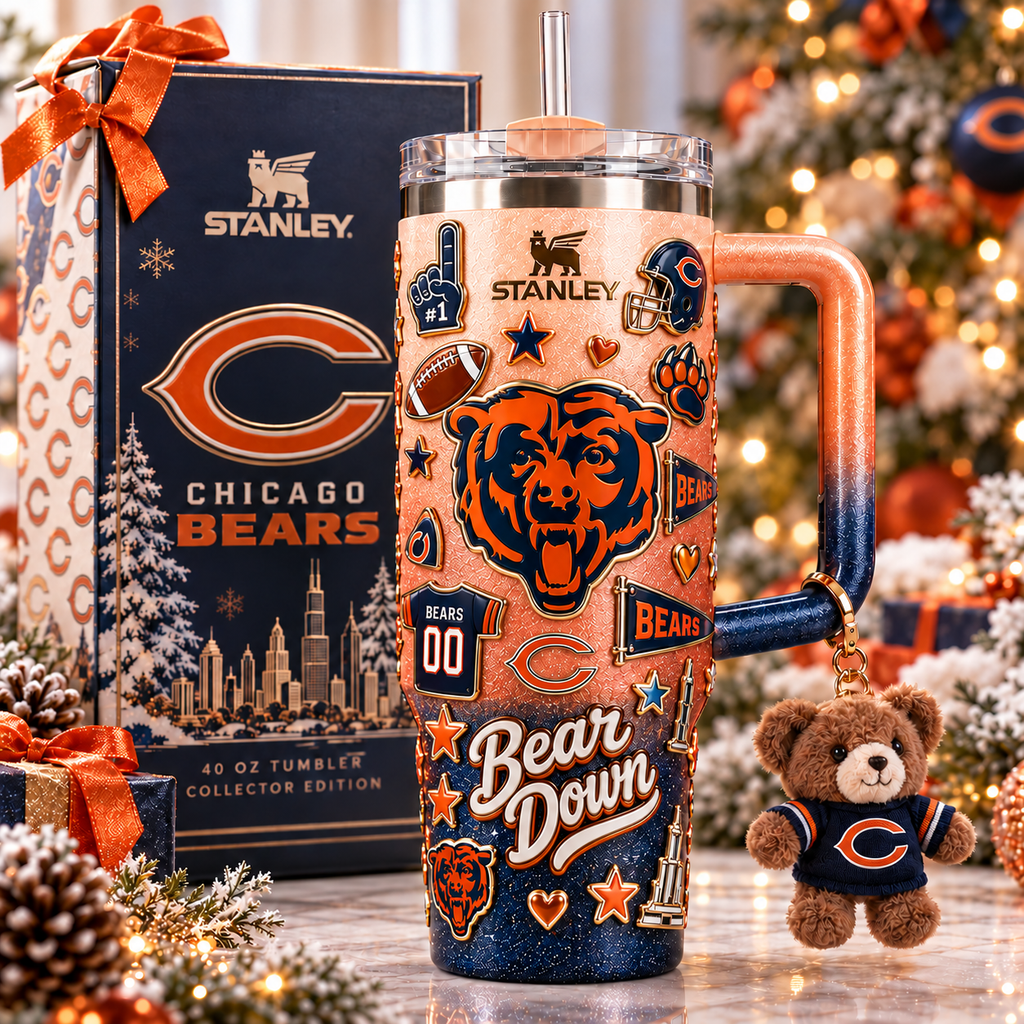CCB 40oz 3D Embossed Glitter Tumbler Collector Edition TTNL