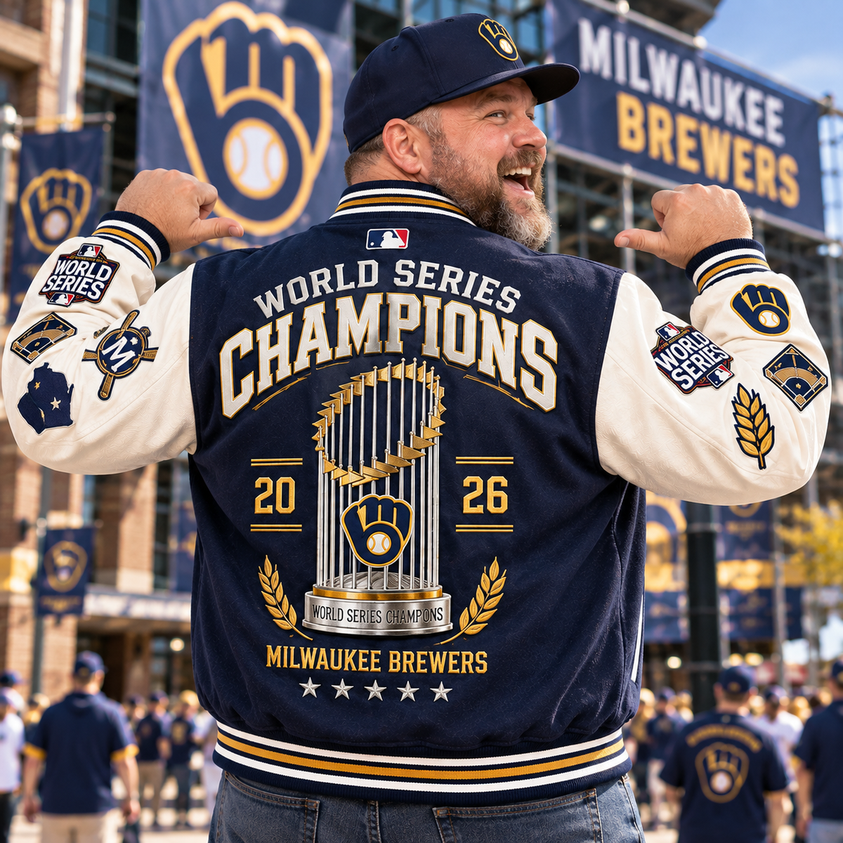 PREMIUM MLKB BASEBALL JACKET LNTH