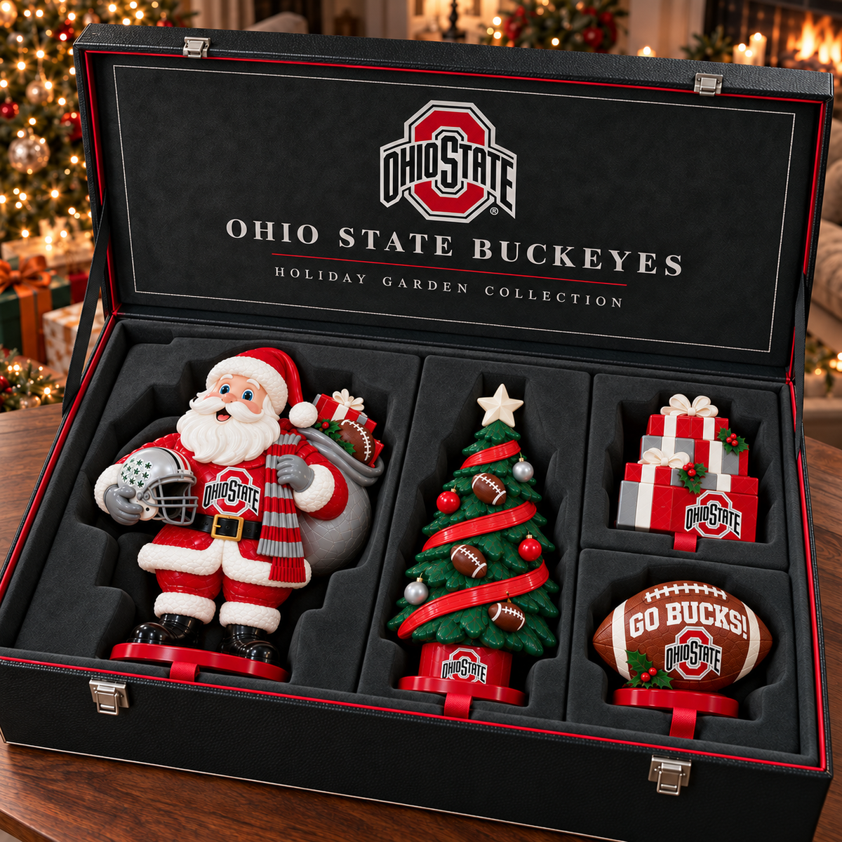 OSB Light-Up Christmas Decor Set DNBN