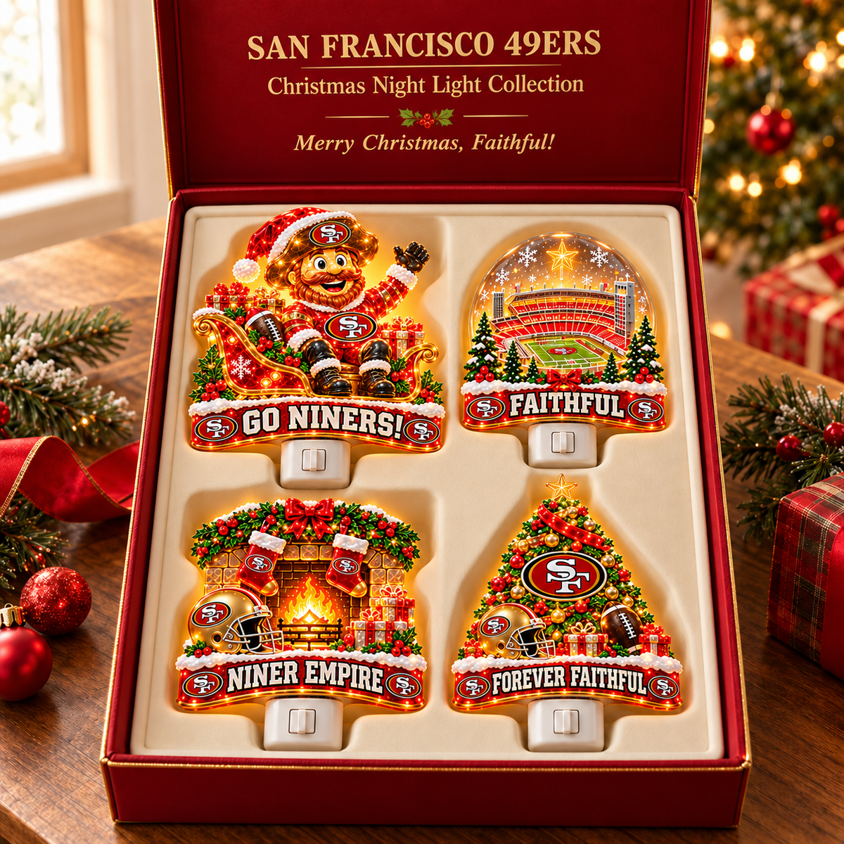 SF49 Christmas Plug-In Night Light Set TMH