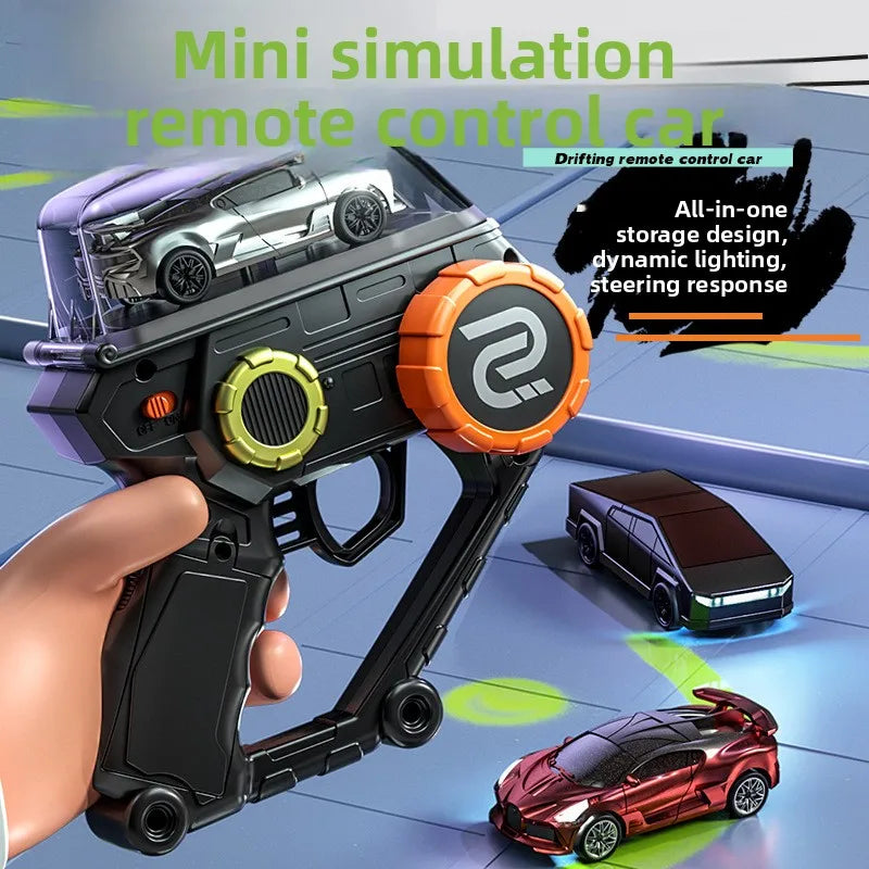 New 2.4G Mini Desktop Drift Racing Car Dynamic Light Micro-Racing Car Model Remote Control Car