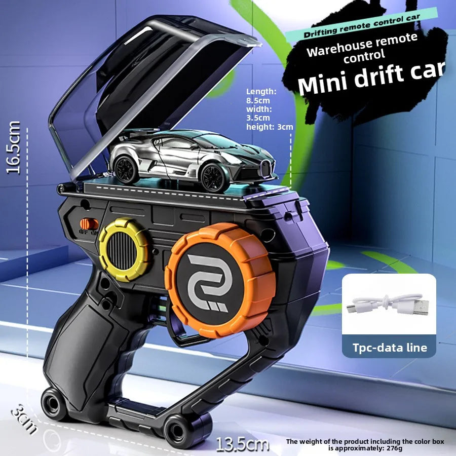 New 2.4G Mini Desktop Drift Racing Car Dynamic Light Micro-Racing Car Model Remote Control Car