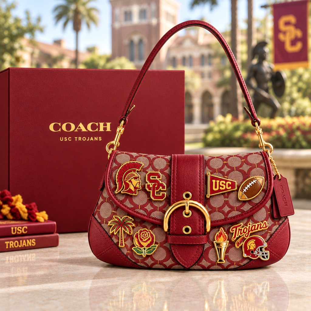 USC Trojans Soho Bag With Charm