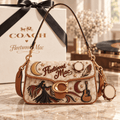 Premium FLM Coach Shoulder Cross With Charm NPL