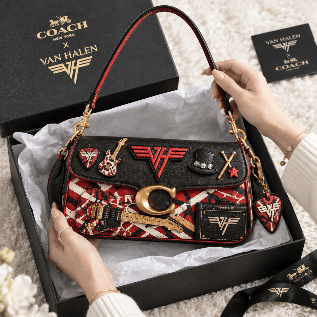 Premium VHL Coach Shoulder Cross With Charm LNTH