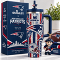 New England Patriots 40oz Tumbler With Handle TTNL