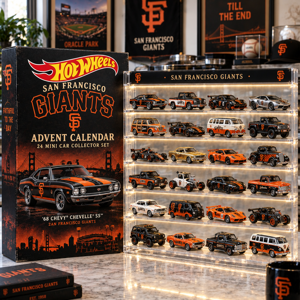 San Francisco Giants Premium Mini Car Advent Calendar